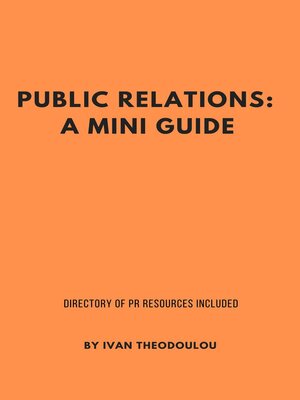 cover image of Public Relations